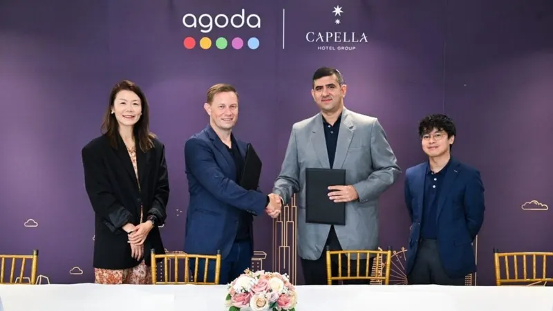 Agoda colabora con el Grupo Hotelero Capella para ofrecer hoteles de lujo a nivel mundial