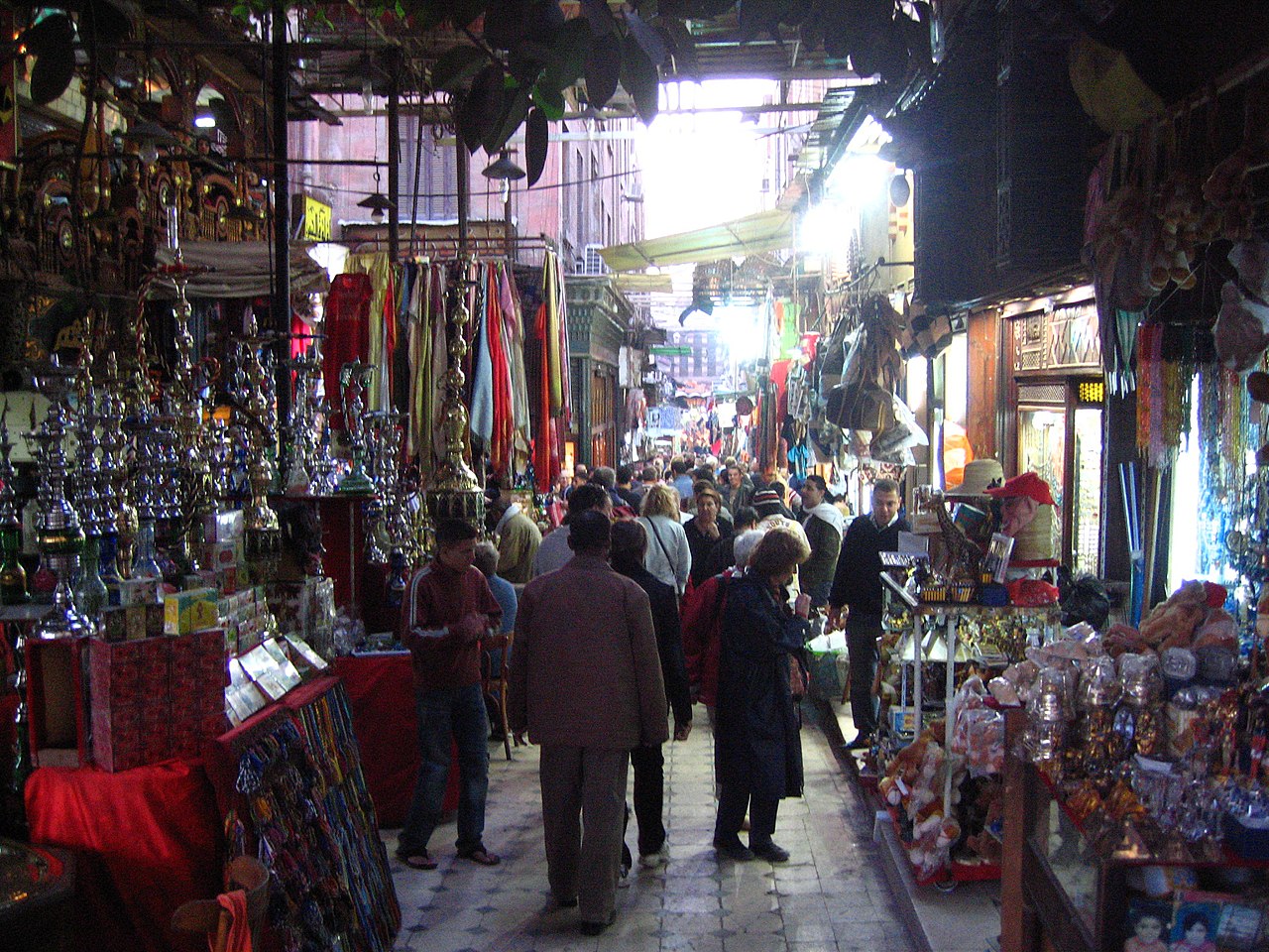 Khan el-Khalili bazaar, Cairo, Egypt
